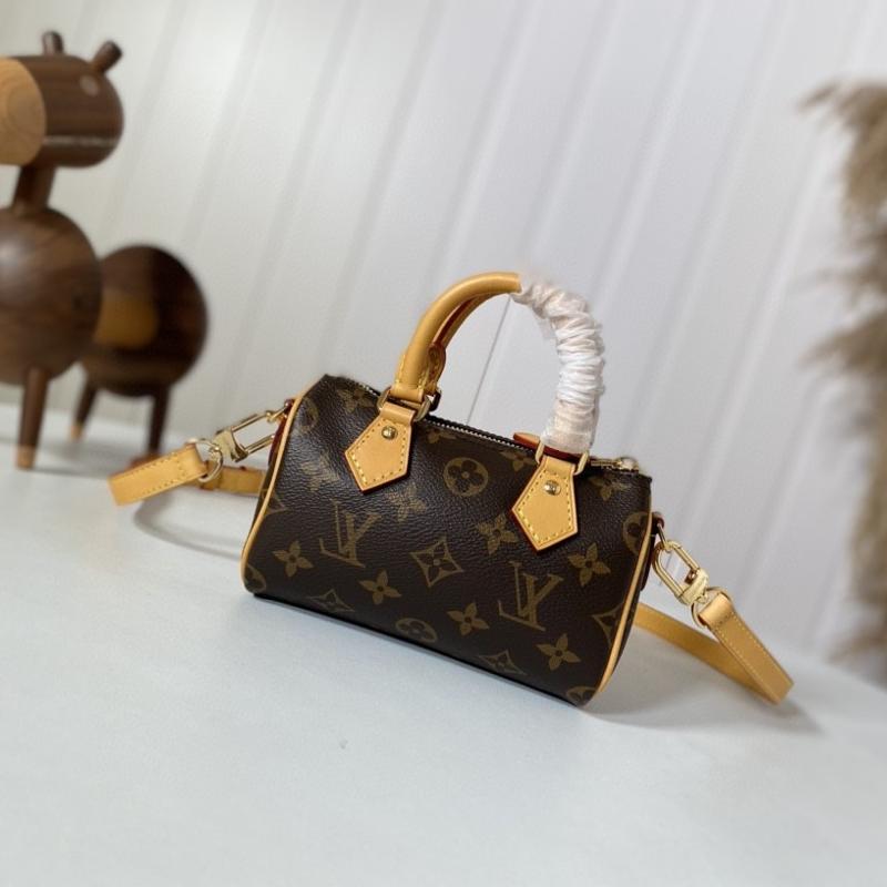 LV Handbags Clutches M81085 Old Flower Yellow Skin